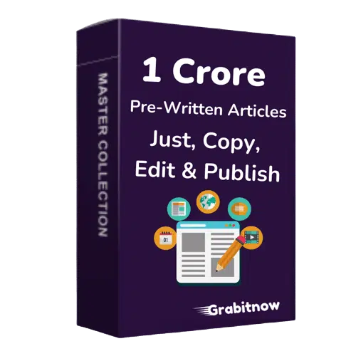 1 Crore Pre-Written Articles Bundle